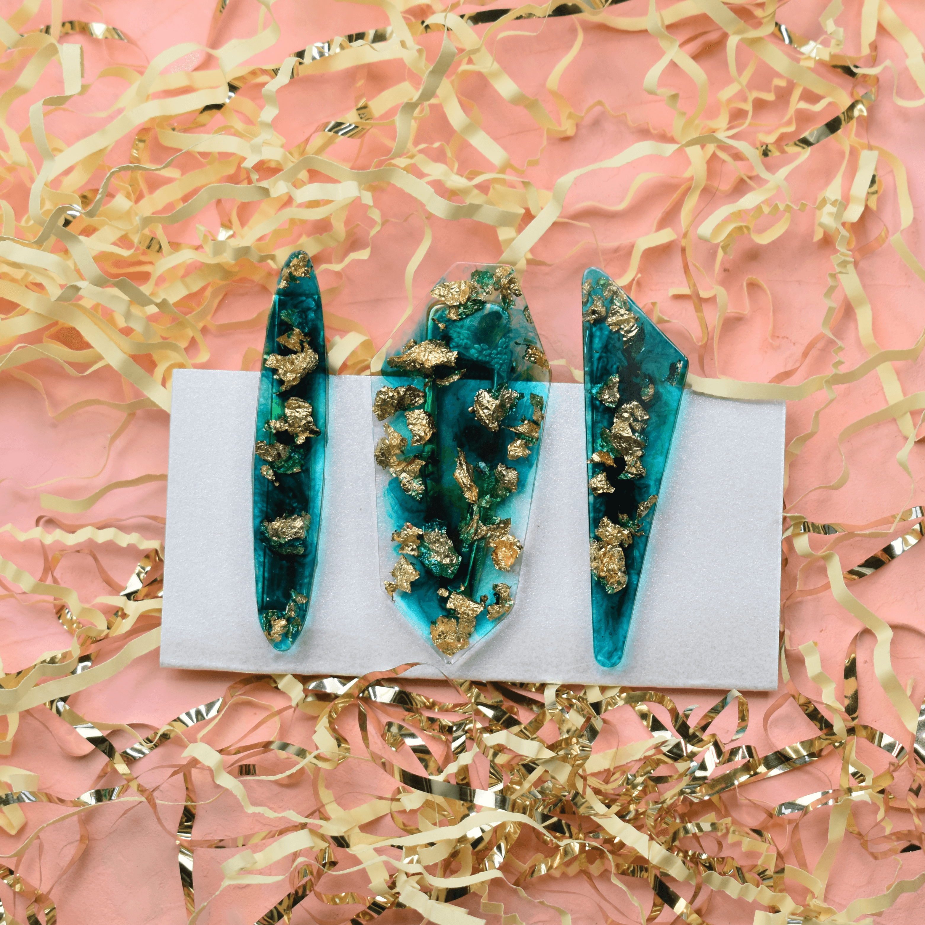 blue lagoon hair clips