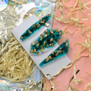 blue lagoon hair clips