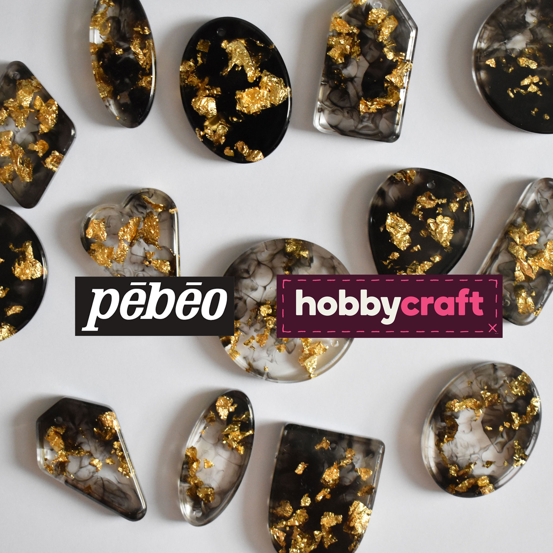 pebeo and hobbycraft workshop