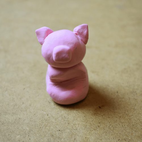 building holiday piggy