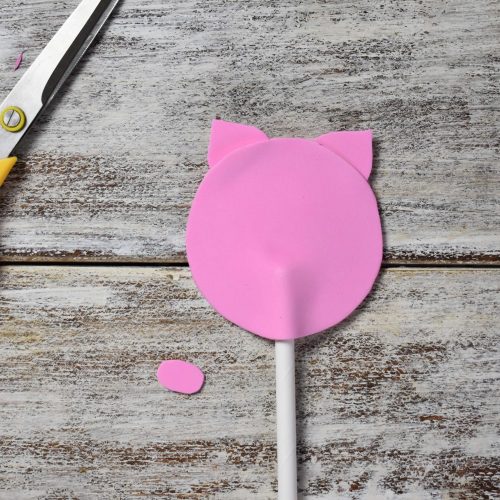 foam puppet making process continuing